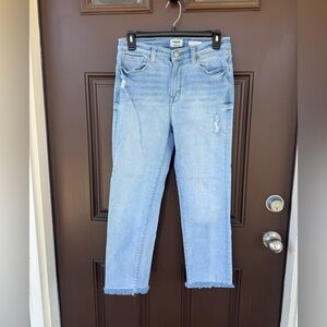 Kensie The high rise stove pipe jeans